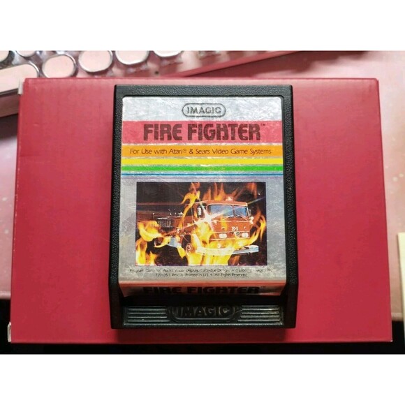 Fire Fighter for Atari 2600. Tested & Works. Vintage 1982. Cartridge Only - Picture 1 of 3